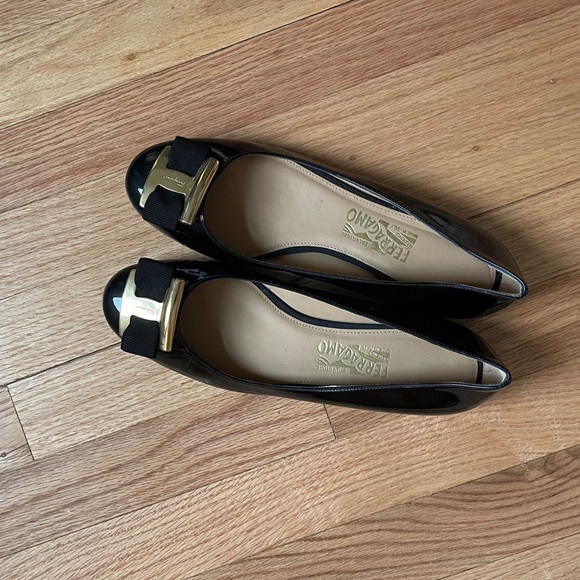 Selvatore Ferragamo Ninna Flats Black - Picture 3 of 7